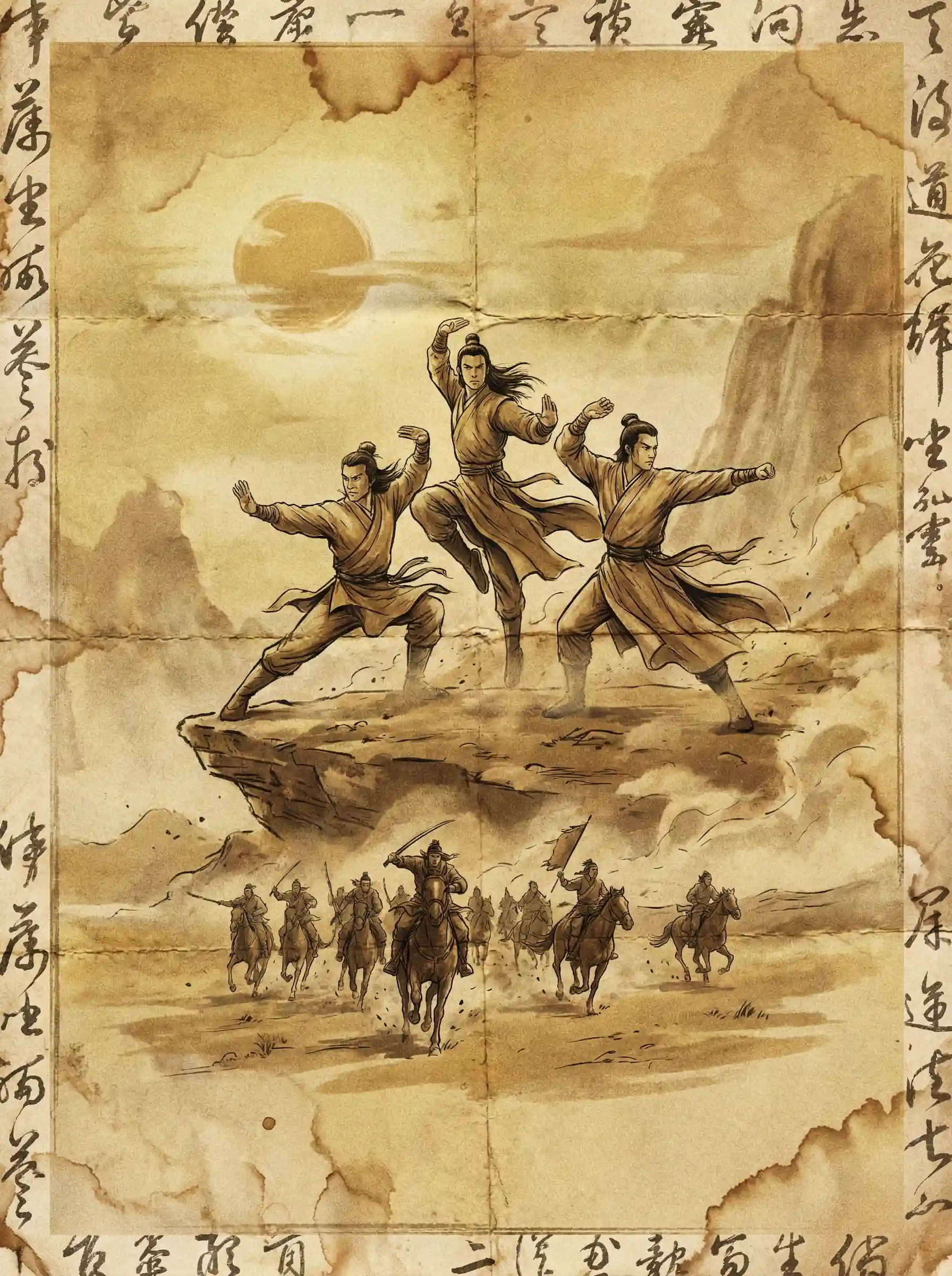 经典 狠狠撸 修复档案 - 武林风云